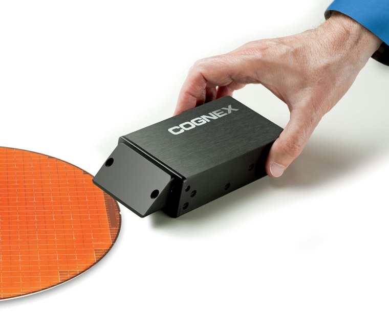 Cognex In-Sight 1740 웨이퍼 리더로 웨이퍼 ID 판독